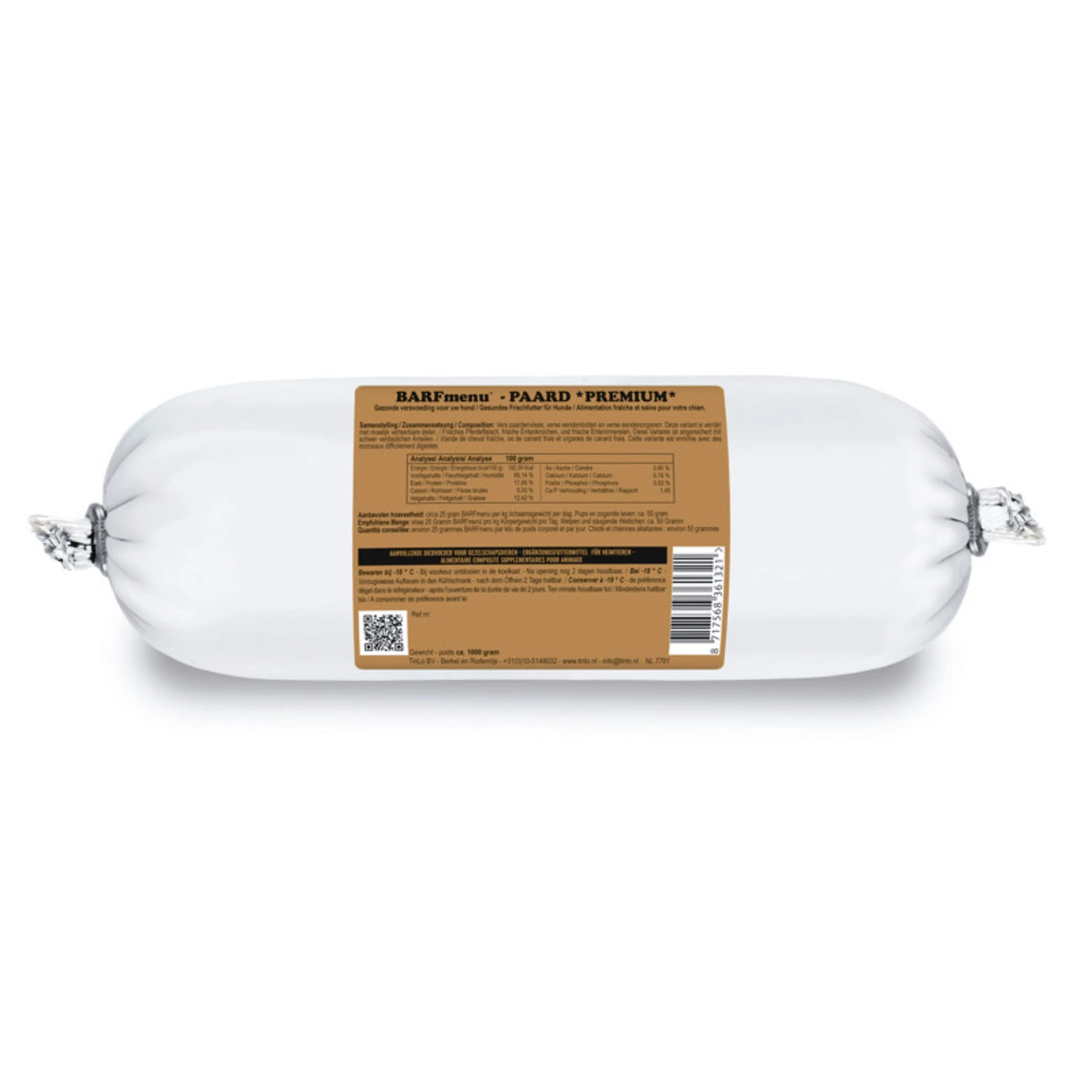 BARFmenu BARFmenu Hond Premium Paard - ENKEL AFHALEN - GEEN VERZENDING MOGELIJK 3 BARFmenu BARFmenu Hond Premium Paard - ENKEL AFHALEN - GEEN VERZENDING MOGELIJK