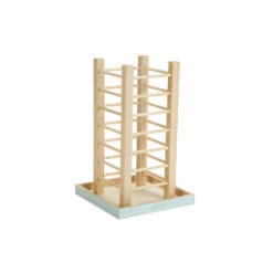 Beeztees Beeztees Houten Hooiruif Denga - 22x22x35 Cm - Mint