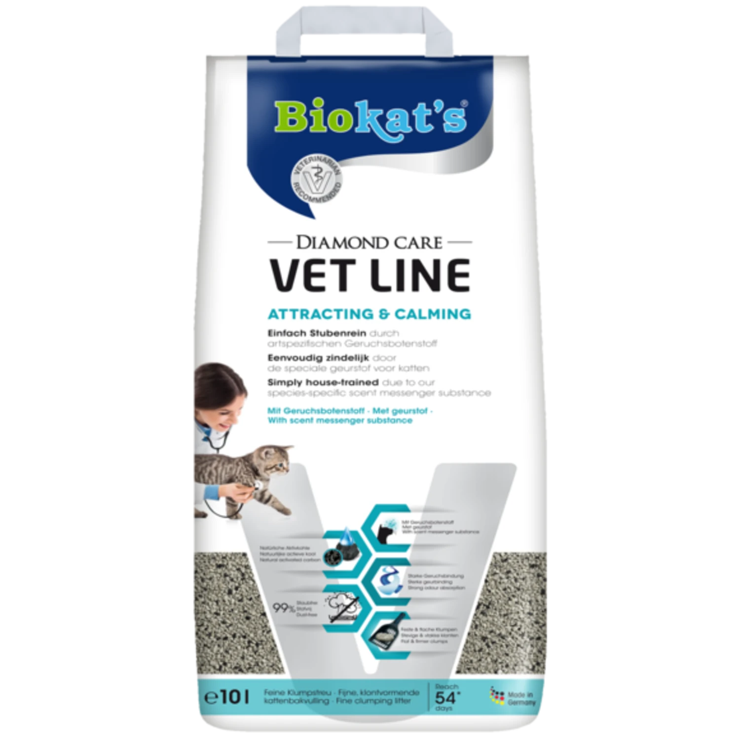 Biokat Biokat's Diamond Care Vet Line Attracting & Calming - 10 Liter 4 Biokat Biokat's Diamond Care Vet Line Attracting & Calming - 10 Liter - Afbeelding 2