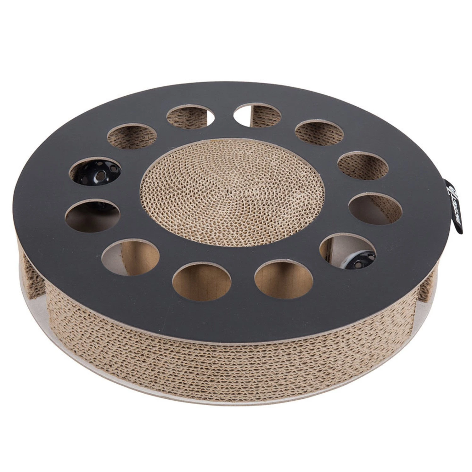 District 70 District 70 WHIRL Cardboard Krabkarton Zwart - 33x33x6 Cm 4 District 70 District 70 WHIRL Cardboard Krabkarton Zwart - 33x33x6 Cm - Afbeelding 2