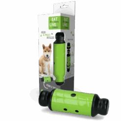 Eat Slow Live Longer Feed And Treat Roller - Groen - L - 23 X ø 8 Cm -Huisdierbenodigdheden Verkoop eat slow live longer feed and treat roller groen l 3