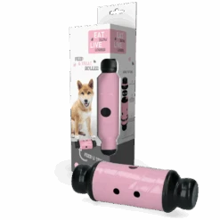 Eat Slow Live Longer Feed And Treat Roller - Roze - L - 23 X ø 8 Cm -Huisdierbenodigdheden Verkoop eat slow live longer feed and treat roller roze l 4