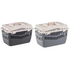 Ferplast Ferplast Binny 2 - Reismand Konijn - 47.5x32x33 Cm -Huisdierbenodigdheden Verkoop ferplast ferplast binny 2 reismand konijn 475x32x3 3