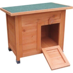 Flamingo Houten Schuilhuis Domo - 53x37x46 Cm