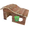 Gebr. De Boon Boon Houten Huis Golfdak Schorshout 15.5x23x16 Cm
