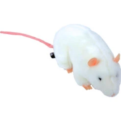 Gebr. De Boon Boony Natural Decoration Rat Pluche Liggend - 22 Cm