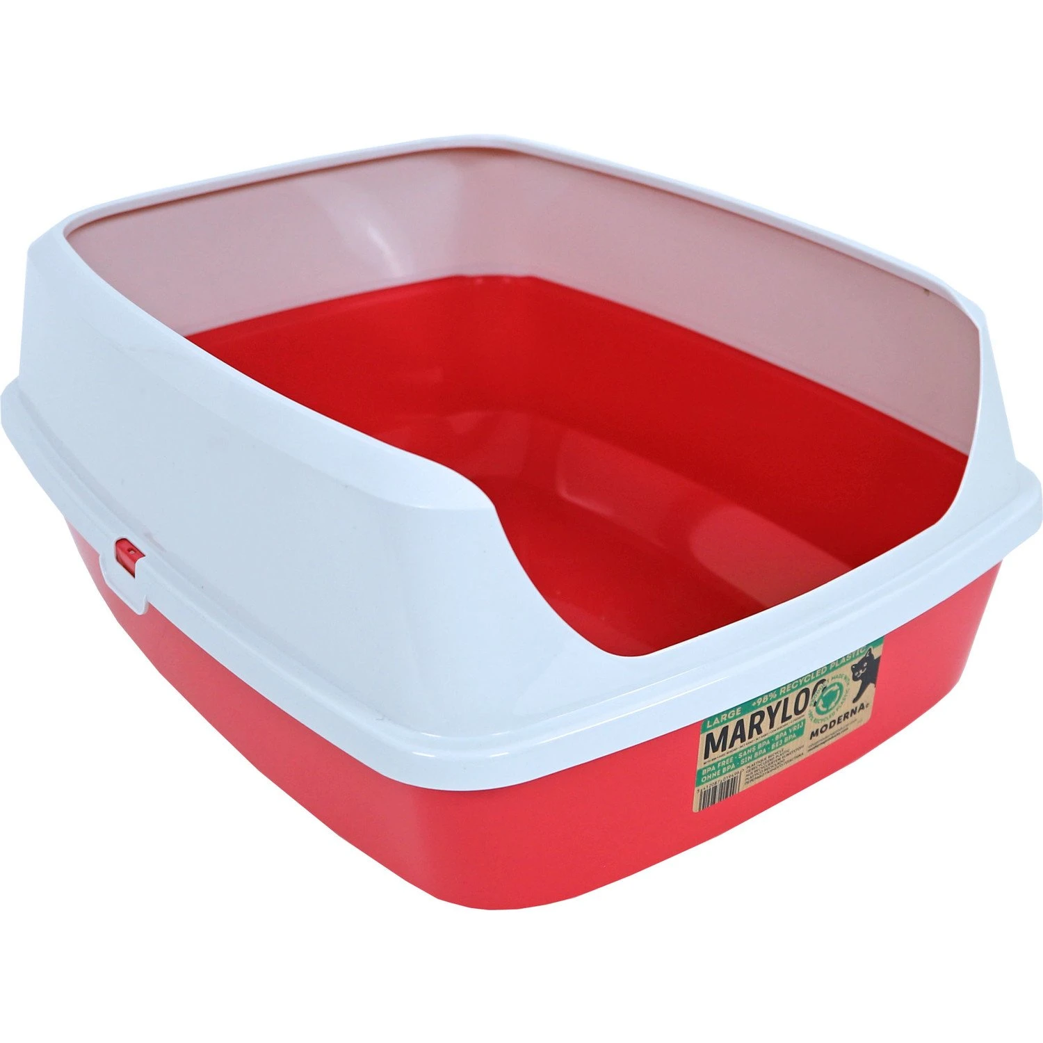 Gebr. De Boon Open Kattenbak Maryloo Met Instap - 39x50.2x22 Cm - Coral 4 Gebr. De Boon Open Kattenbak Maryloo Met Instap - 39x50.2x22 Cm - Coral - Afbeelding 2