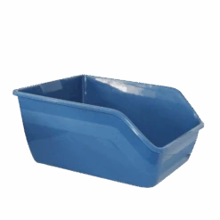 High-Back Litter Pan - Open Toilet - Verschillende Kleuren