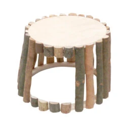 Hugro Houten Boshut M - 15 Cm Hoog - Doorsnede 20-16