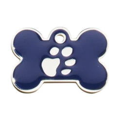 IMARC Hondenpenning – Bot – Poot Zilver – Blauw