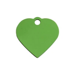 IMARC Hondenpenning – Hart – Lime Groen