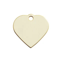 IMARC Hondenpenning – Hart – Luxe – Goud