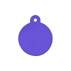 IMARC Hondenpenning – Rond – Paars