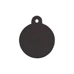 IMARC Hondenpenning – Rond – Zwart