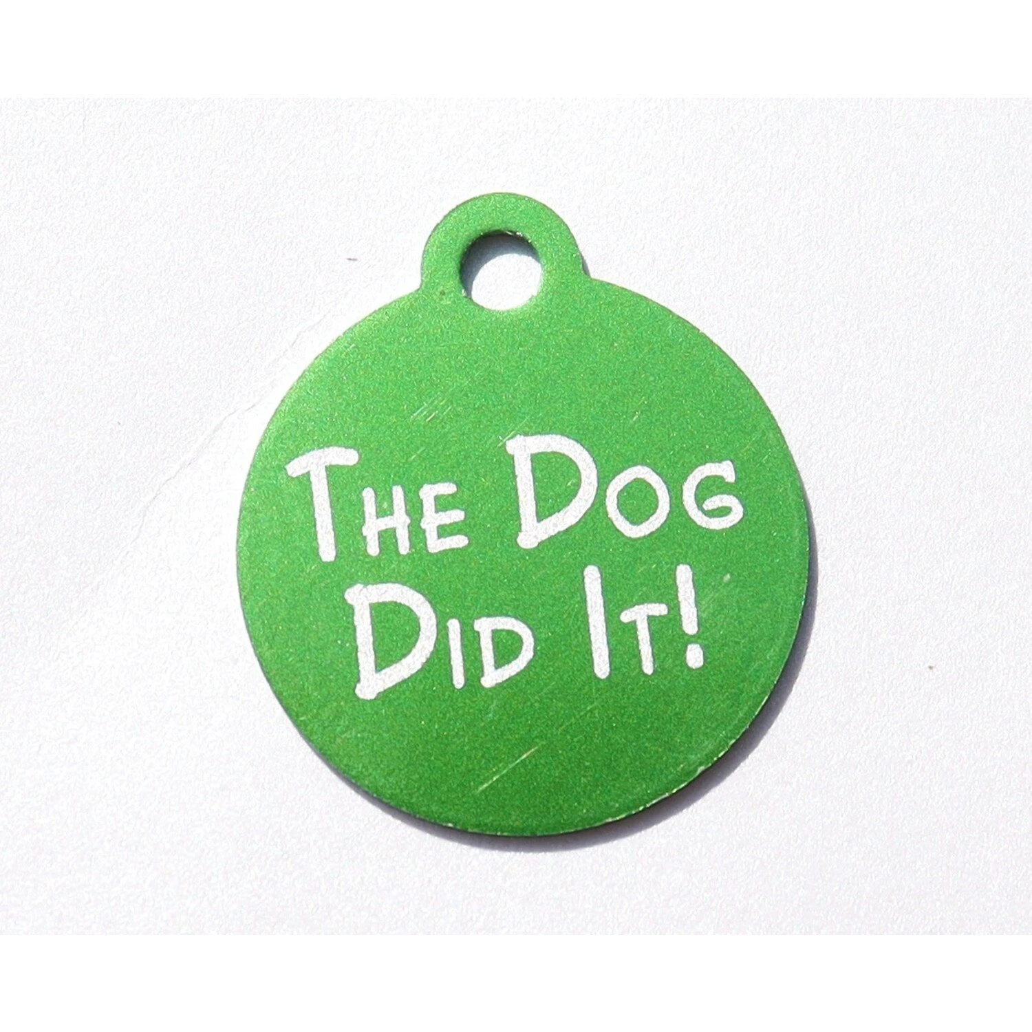 IMARC Kattenpenning – Rond – The Dog Did It!– Groen - Klein Ø2 Cm 4 IMARC Kattenpenning – Rond – The Dog Did It!– Groen - Klein Ø2 Cm - Afbeelding 2