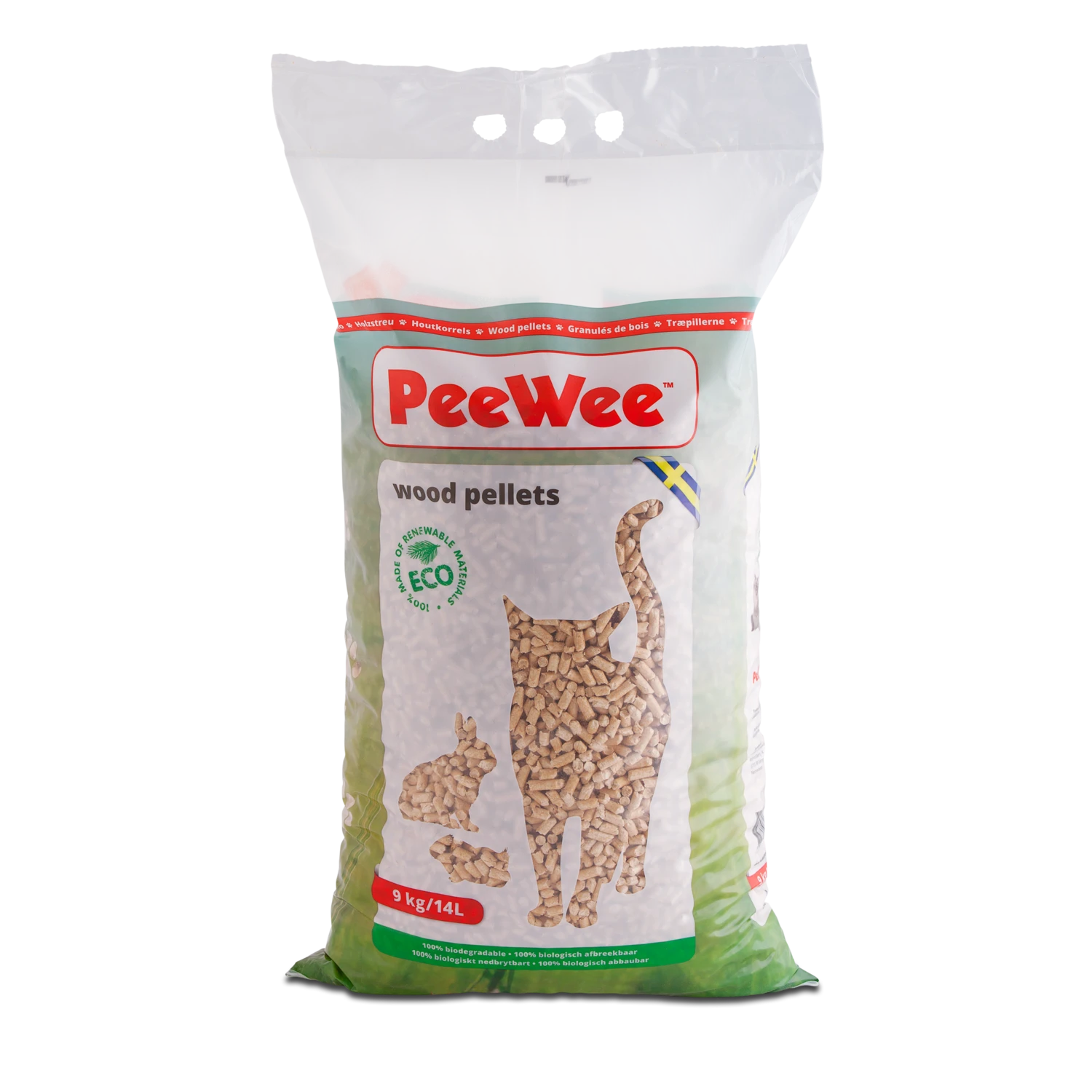 PeeWee PeeWee Houtkorrels - 9 Kilo 3 PeeWee PeeWee Houtkorrels - 9 Kilo