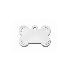 Nieuwe Producten 11 Pet Scribe Hondenpenning - Glamour Bot - Met Heldere Aurora Swarovski Steentjes