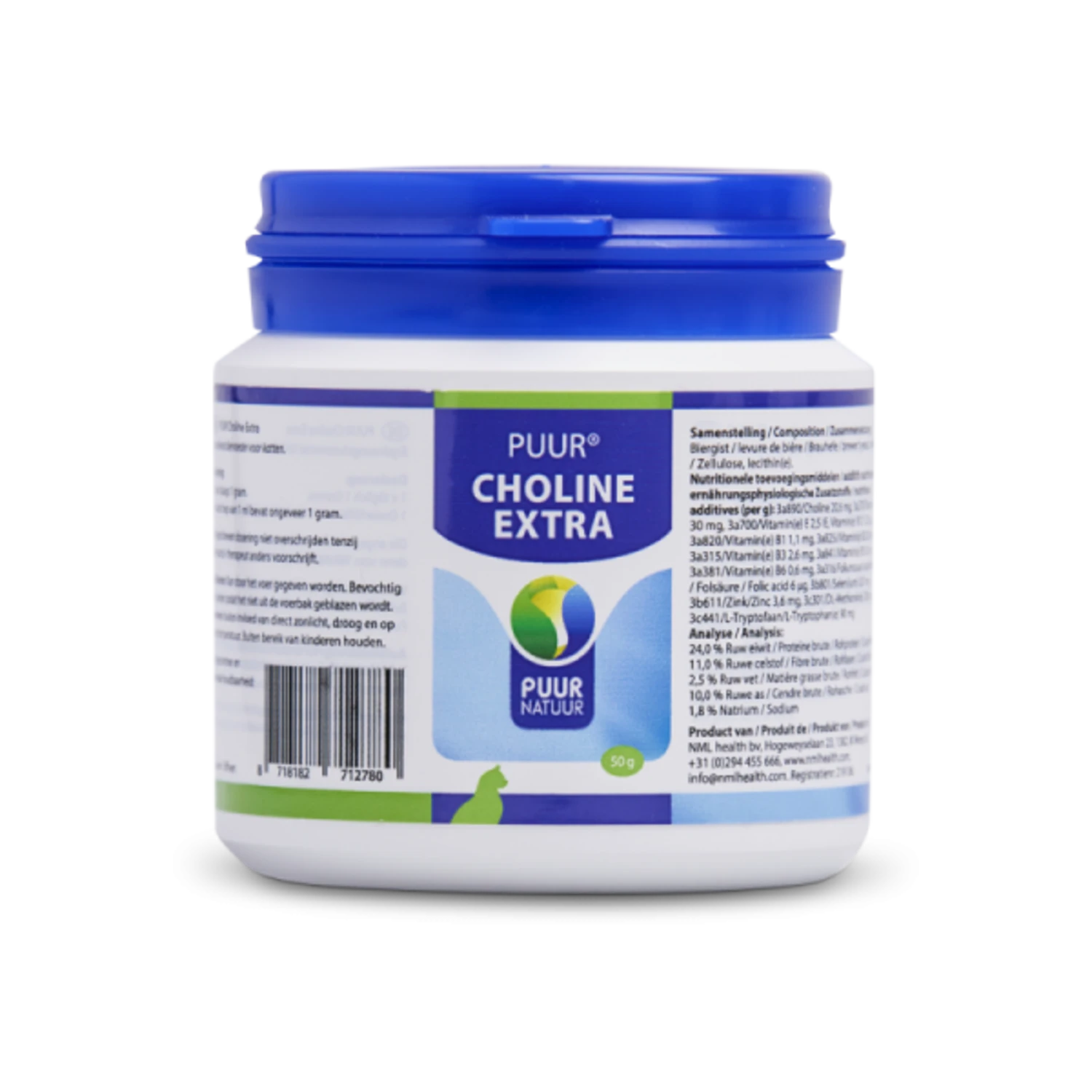 PUUR PUUR Choline Extra - Kat - 50 Gram 3 PUUR PUUR Choline Extra - Kat - 50 Gram