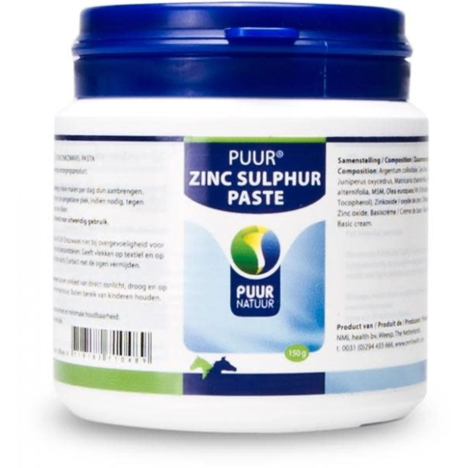 PUUR Puur Zinc Sulphur Paste P+P - 150 Gram 3 PUUR Puur Zinc Sulphur Paste P+P - 150 Gram