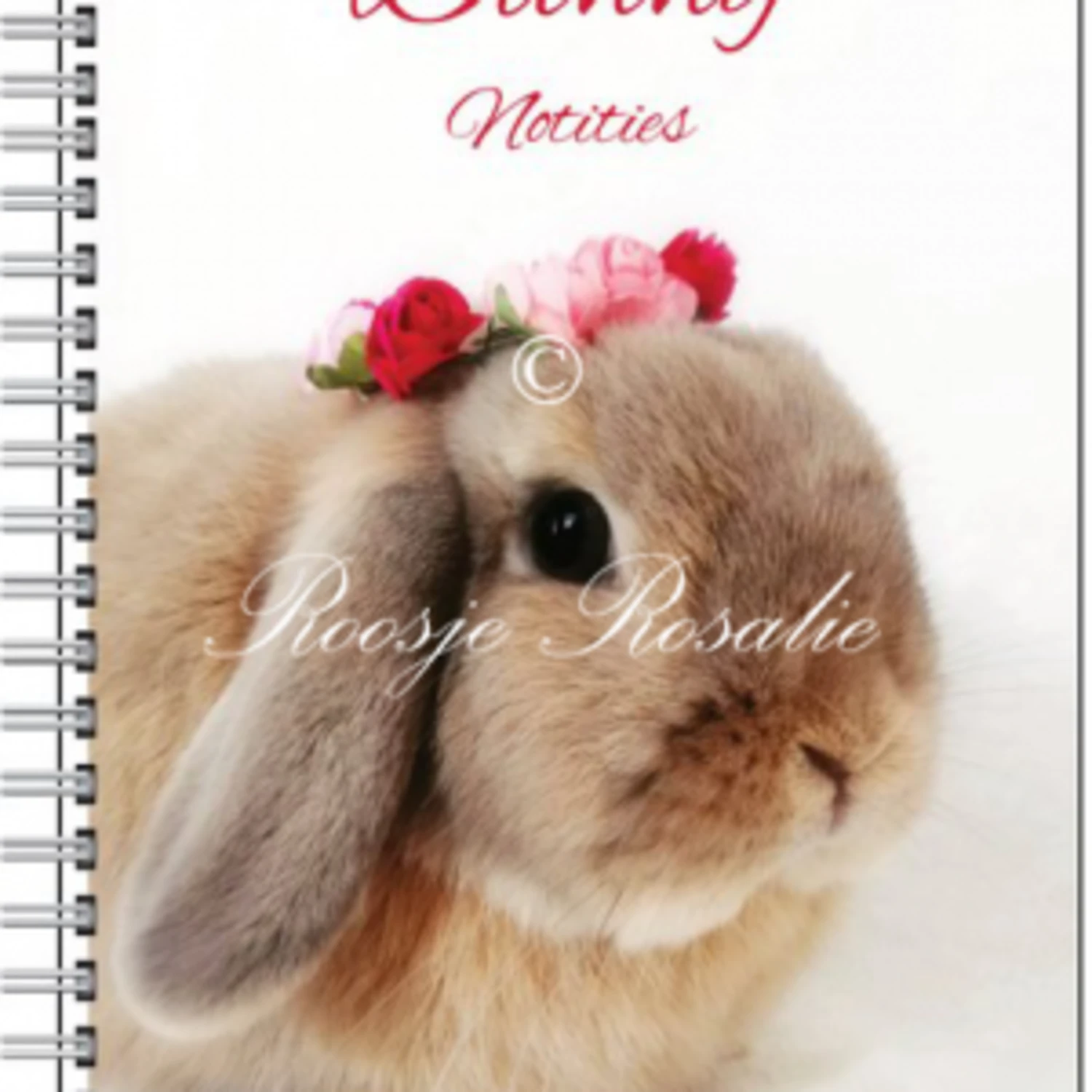 Roosje Rosalie Notitieboekje Isabella Met Roosjes - A5 Formaat 6 Roosje Rosalie Notitieboekje Isabella Met Roosjes - A5 Formaat - Afbeelding 4