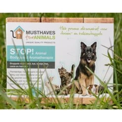 STOP! Animal Bodyguard STOP! Animal Bodyguard Aromatherapie - 4x8 Ml -Huisdierbenodigdheden Verkoop stop animal bodyguard stop animal bodyguard aromat 3