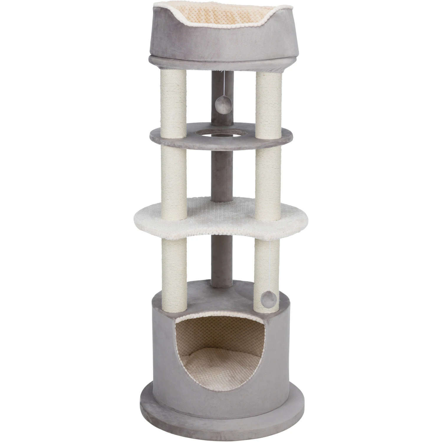 Trixie Trixie Krabpaal Lavinia - 58x138 Cm - Cappucino-Crème 3 Trixie Trixie Krabpaal Lavinia - 58x138 Cm - Cappucino-Crème