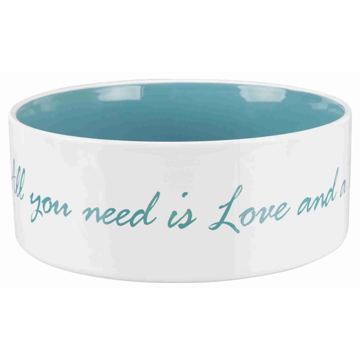 Trixie Voer- En Waterbak Steen - Pet's Home - Blauw - 1.4 L - 20 Cm 3 Trixie Voer- En Waterbak Steen - Pet's Home - Blauw - 1.4 L - 20 Cm