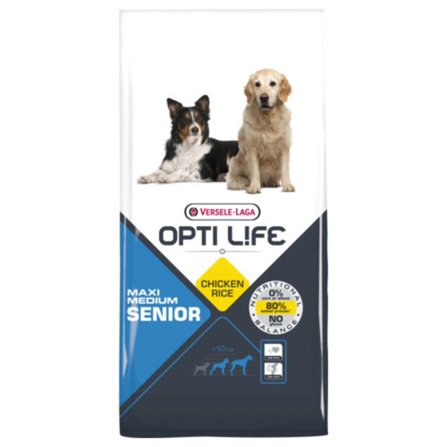 Versele-Laga Opti Life Hondenvoer - Senior Medium-Maxi - Chicken 12.5 Kilo 4 Versele-Laga Opti Life Hondenvoer - Senior Medium-Maxi - Chicken 12.5 Kilo - Afbeelding 2