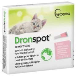 Vétoquinol Dronspot Spot-on - Ontwormingspipetten - 2 Stuks -Huisdierbenodigdheden Verkoop vetoquinol dronspot spot on ontwormingspipetten 2 2